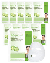 DERMAL Cucumber Collagen Essence Mask