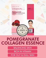 DERMAL Pomegranate Collagen Essence Mask
