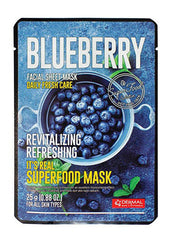Dermal Blueberry Facial Sheet Mask